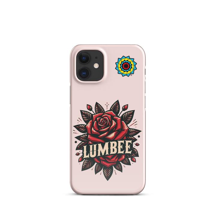 Pinecone Patchwork Rose Snap case for iPhone®