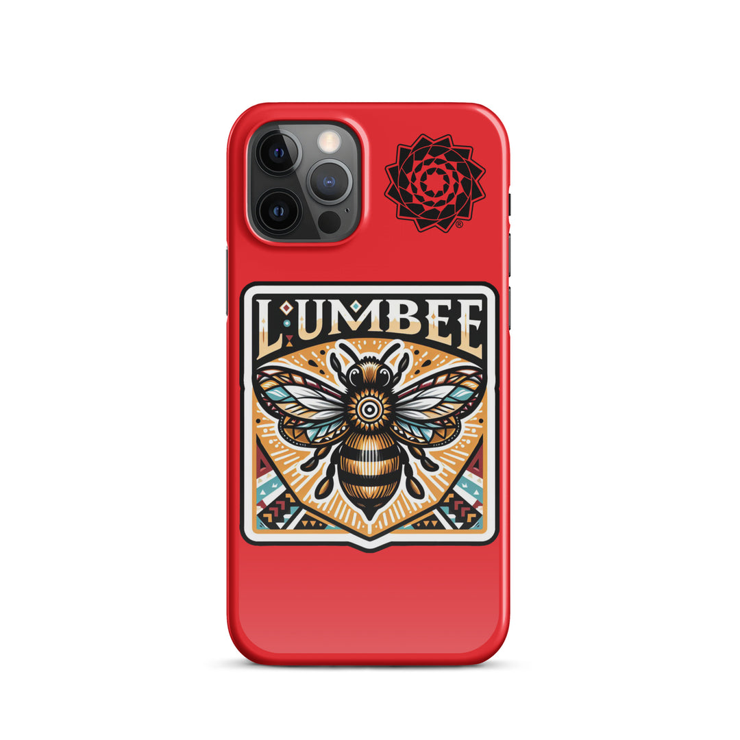 Pinecone Patchwork Bumble Bee Snap case for iPhone®