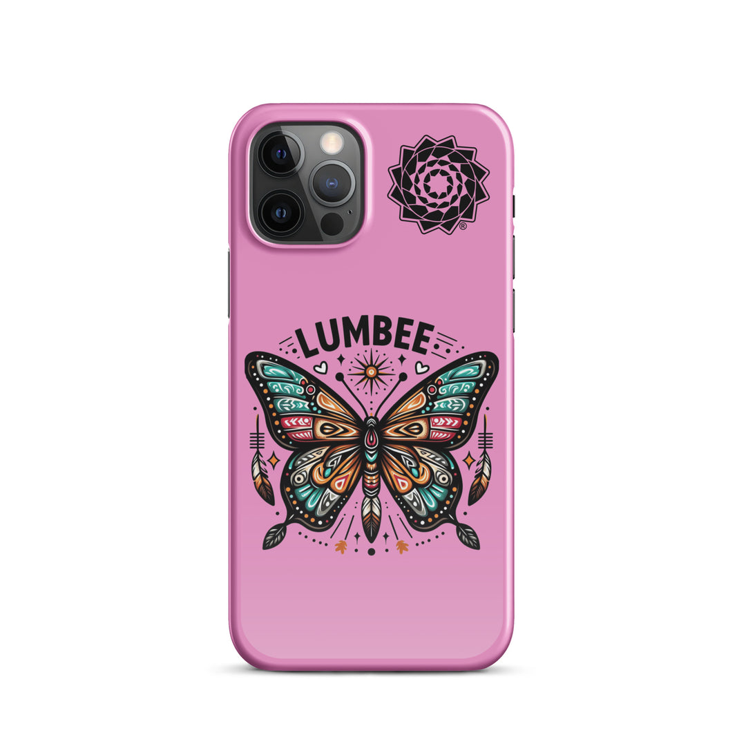 Pinecone Patchwork Butterfly Snap case for iPhone®