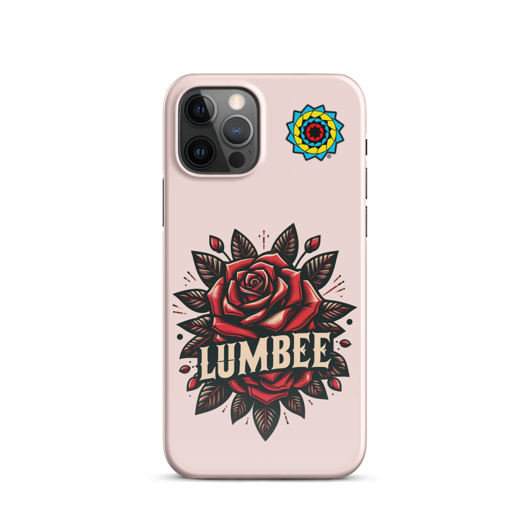 Pinecone Patchwork Rose Snap case for iPhone®