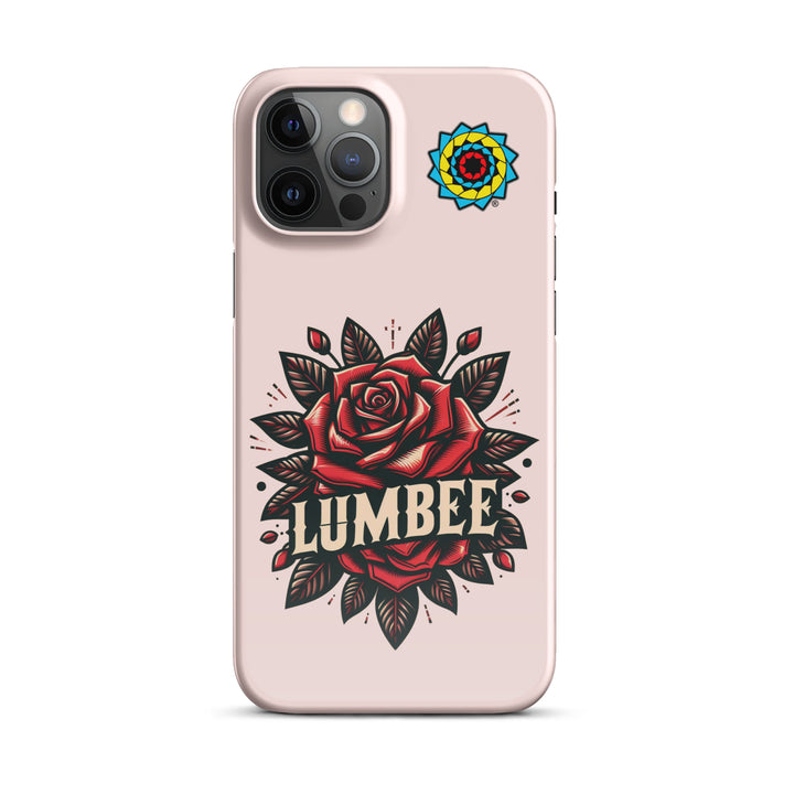 Pinecone Patchwork Rose Snap case for iPhone®