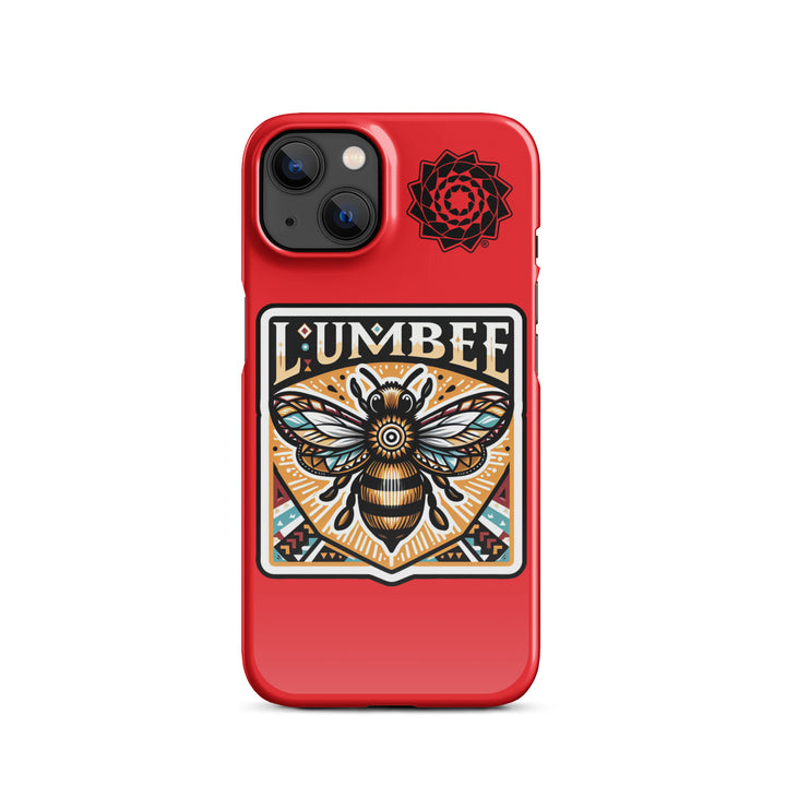 Pinecone Patchwork Bumble Bee Snap case for iPhone®