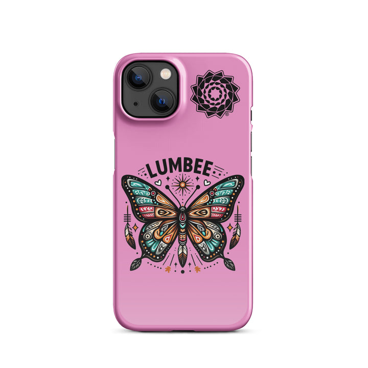 Pinecone Patchwork Butterfly Snap case for iPhone®