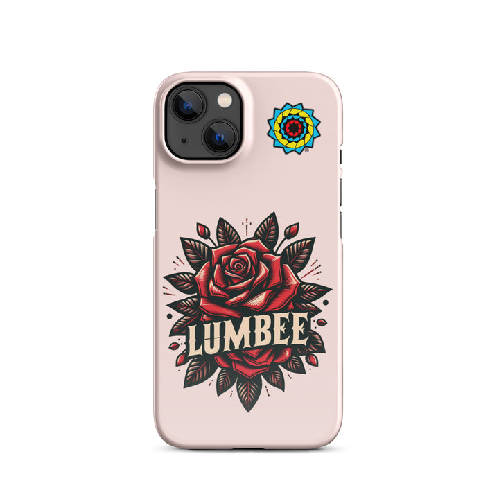 Pinecone Patchwork Rose Snap case for iPhone®