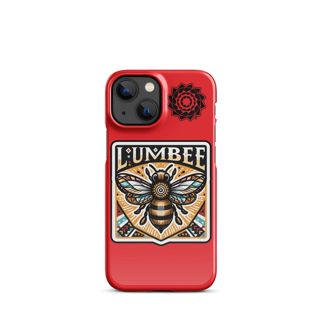 Pinecone Patchwork Bumble Bee Snap case for iPhone®