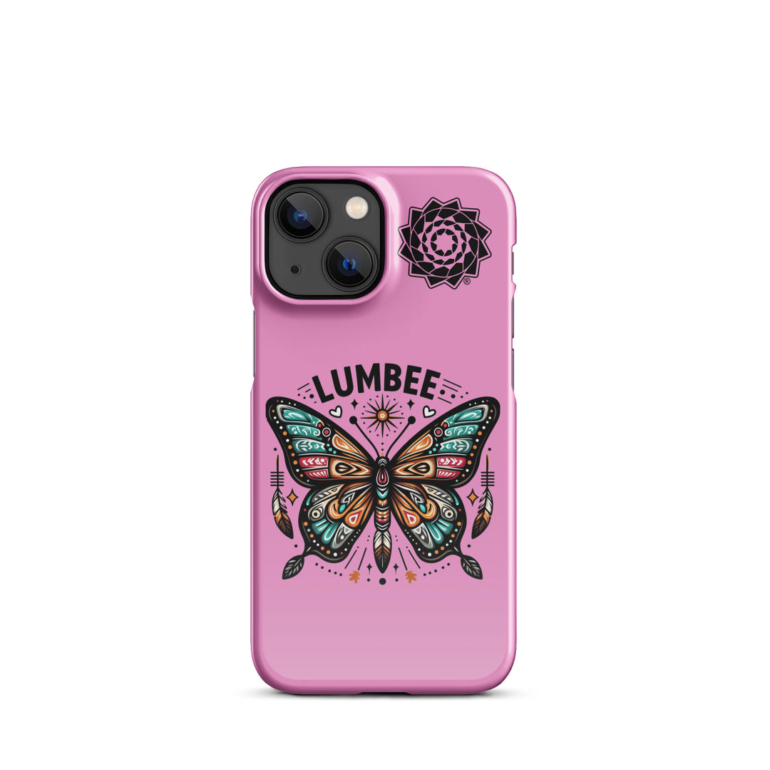 Pinecone Patchwork Butterfly Snap case for iPhone®