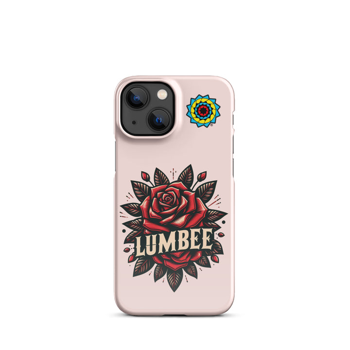 Pinecone Patchwork Rose Snap case for iPhone®