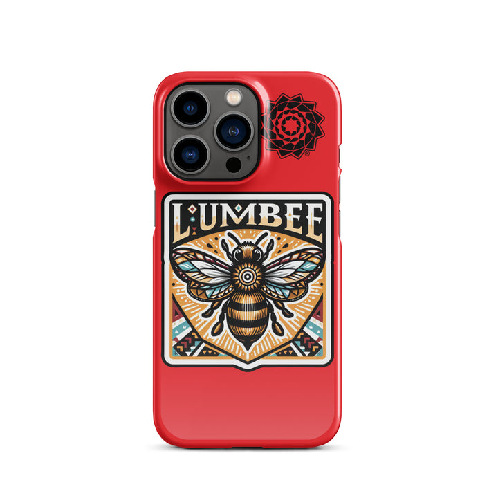 Pinecone Patchwork Bumble Bee Snap case for iPhone®