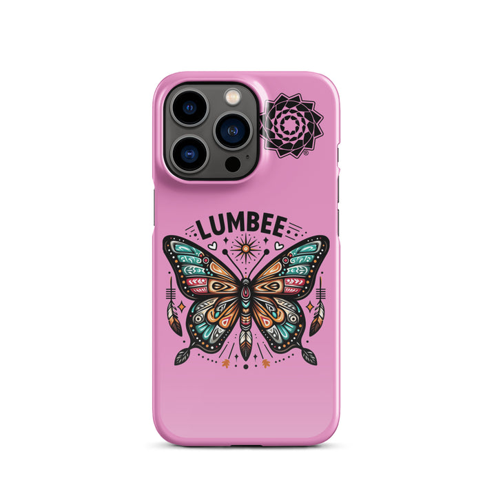 Pinecone Patchwork Butterfly Snap case for iPhone®