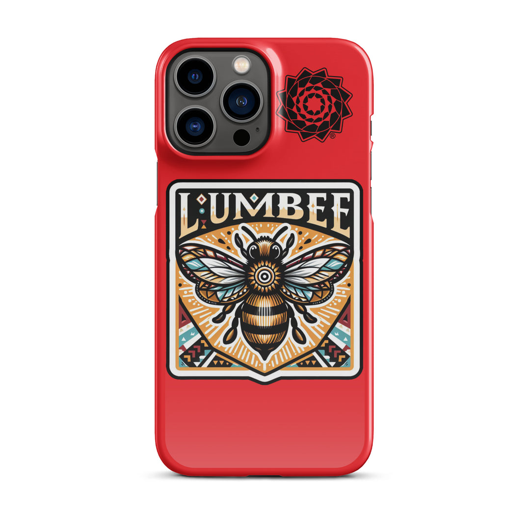 Pinecone Patchwork Bumble Bee Snap case for iPhone®