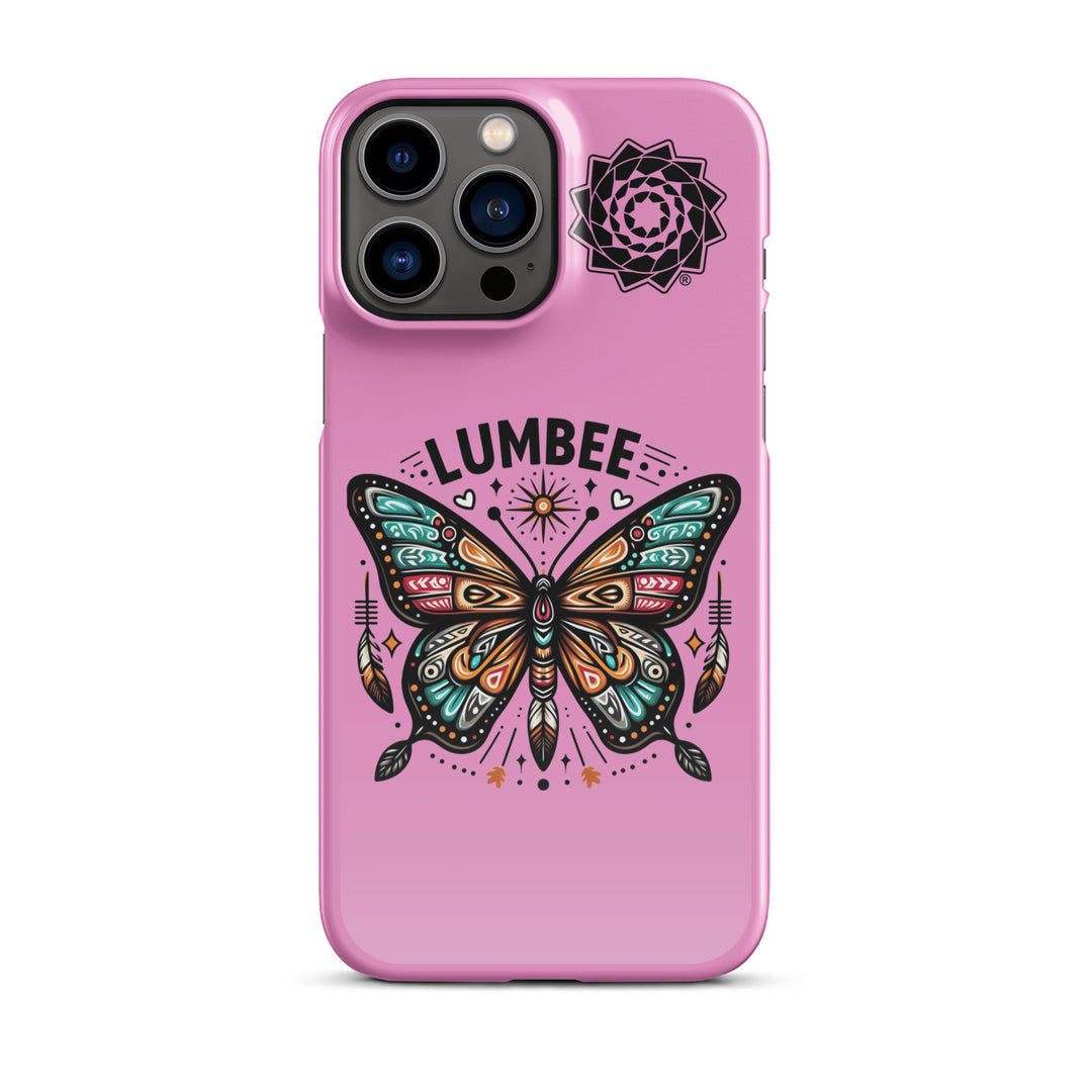 Pinecone Patchwork Butterfly Snap case for iPhone®