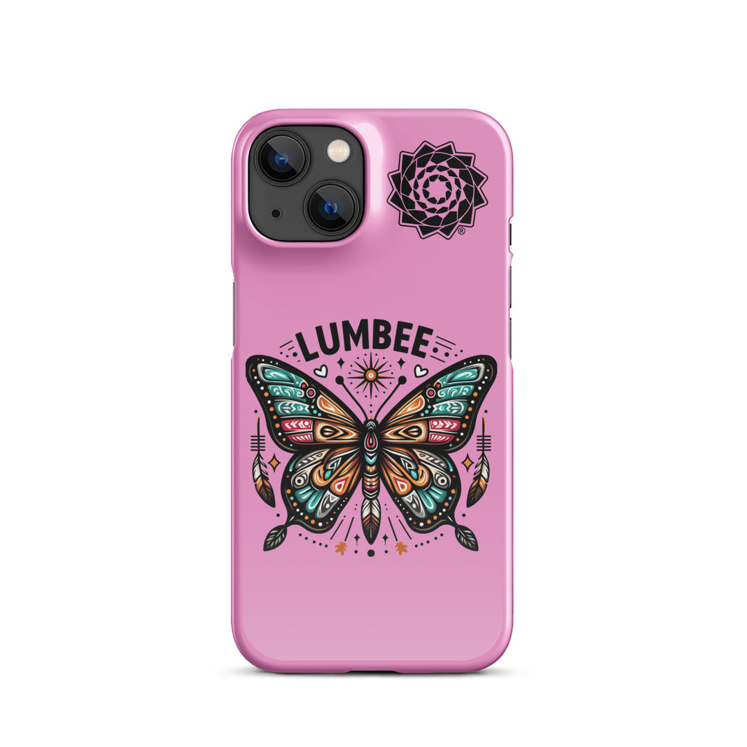 Pinecone Patchwork Butterfly Snap case for iPhone®