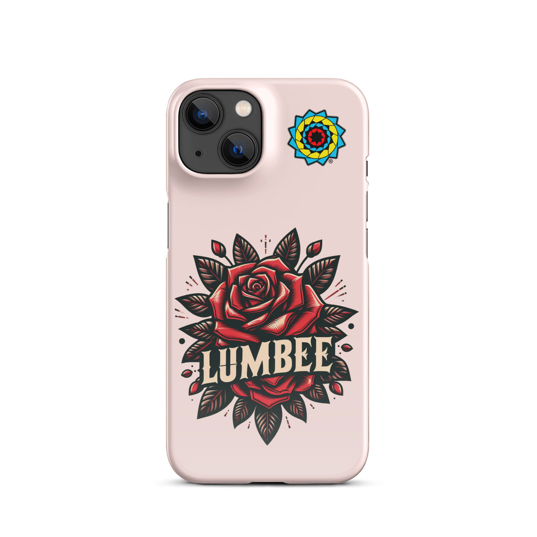 Pinecone Patchwork Rose Snap case for iPhone®