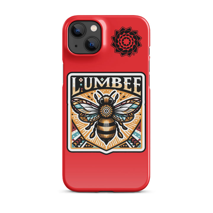 Pinecone Patchwork Bumble Bee Snap case for iPhone®