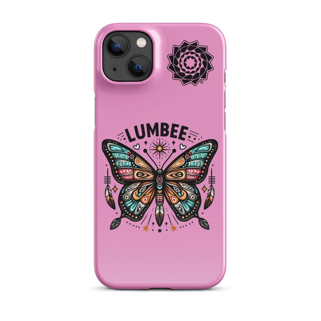 Pinecone Patchwork Butterfly Snap case for iPhone®