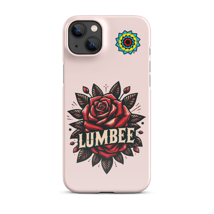 Pinecone Patchwork Rose Snap case for iPhone®