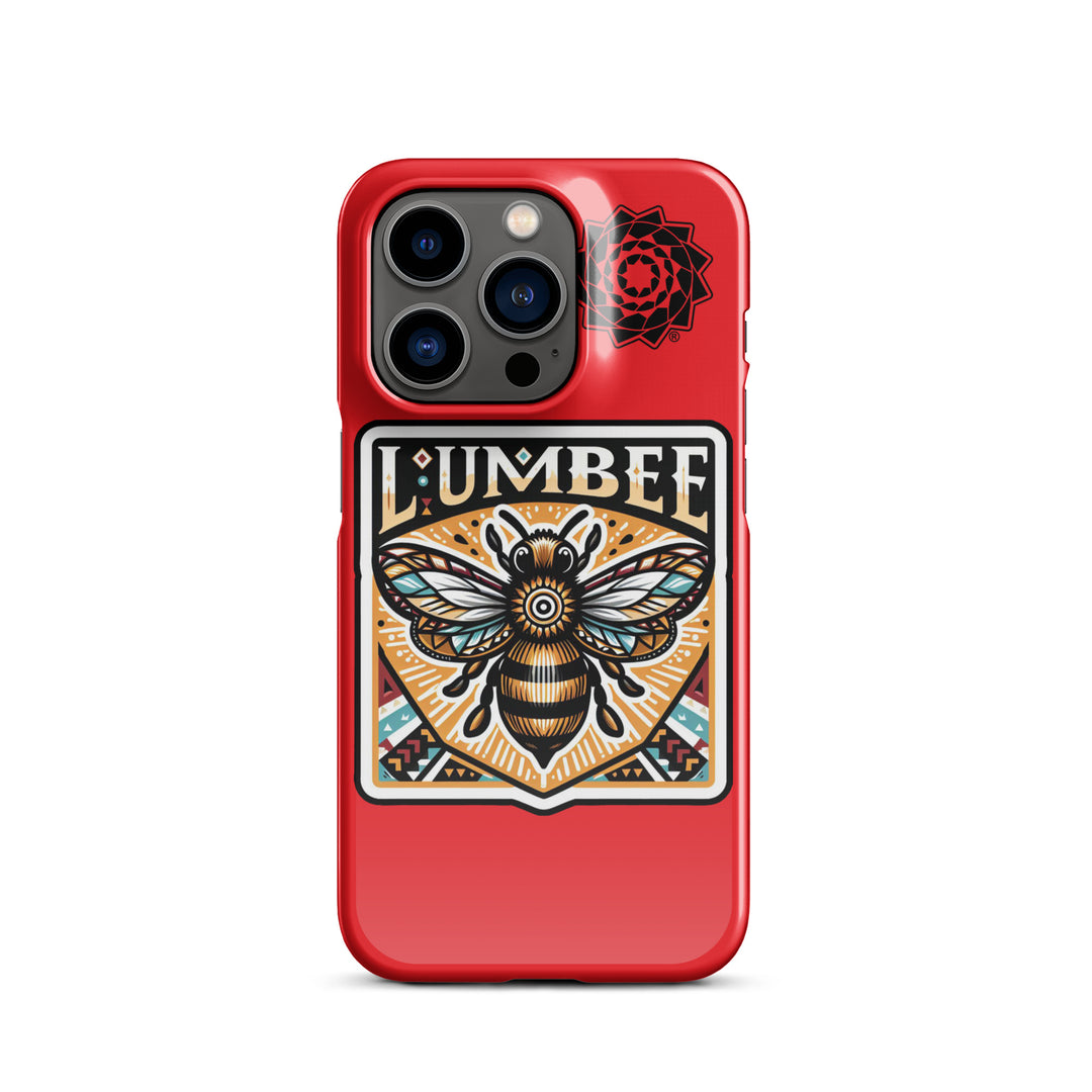 Pinecone Patchwork Bumble Bee Snap case for iPhone®