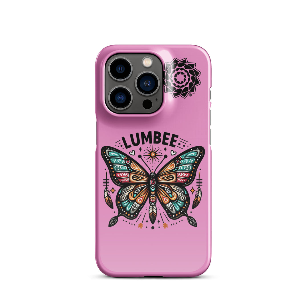 Pinecone Patchwork Butterfly Snap case for iPhone®