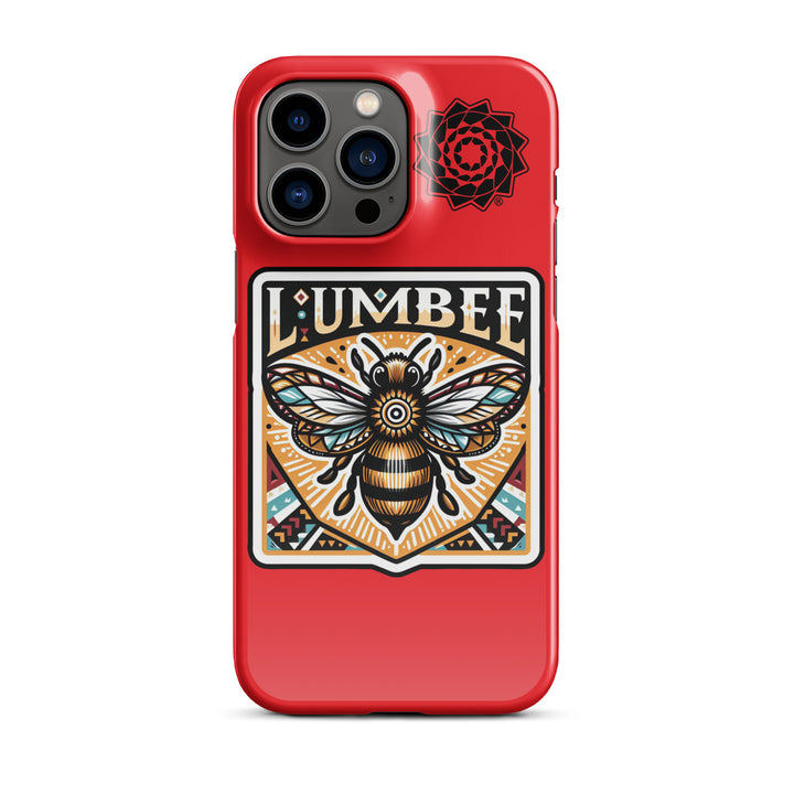 Pinecone Patchwork Bumble Bee Snap case for iPhone®