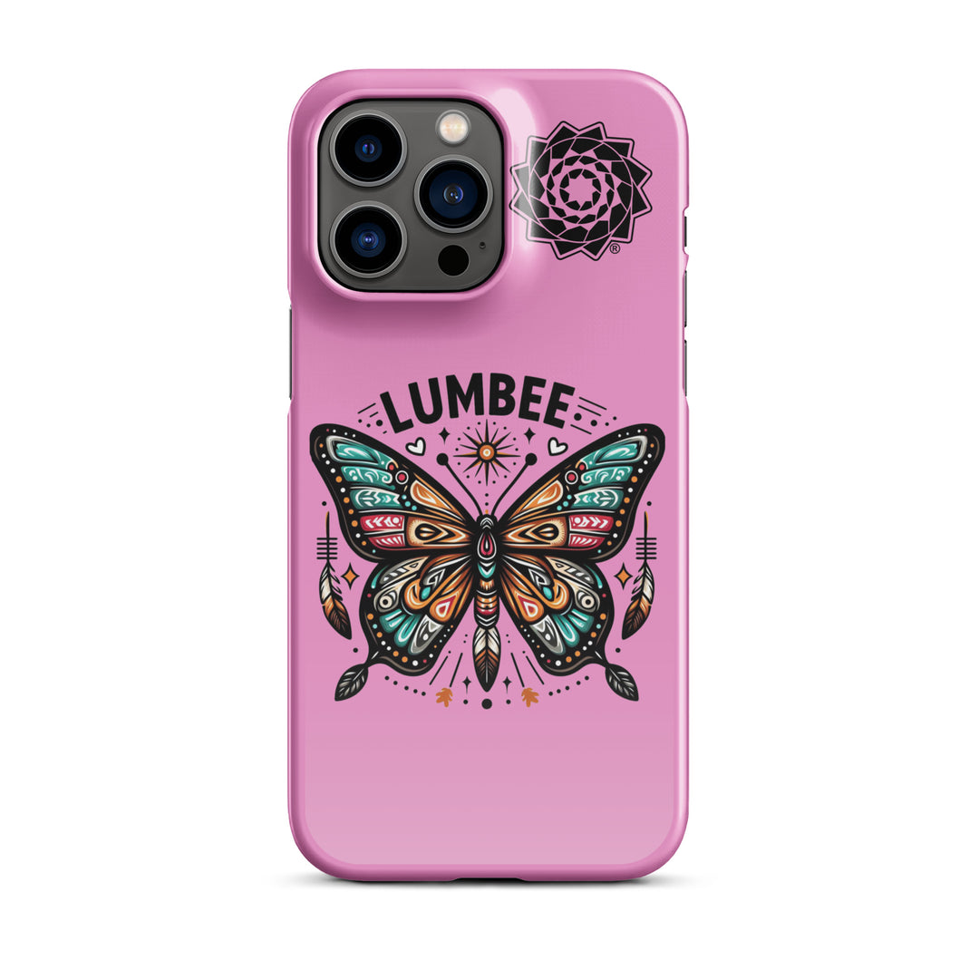 Pinecone Patchwork Butterfly Snap case for iPhone®