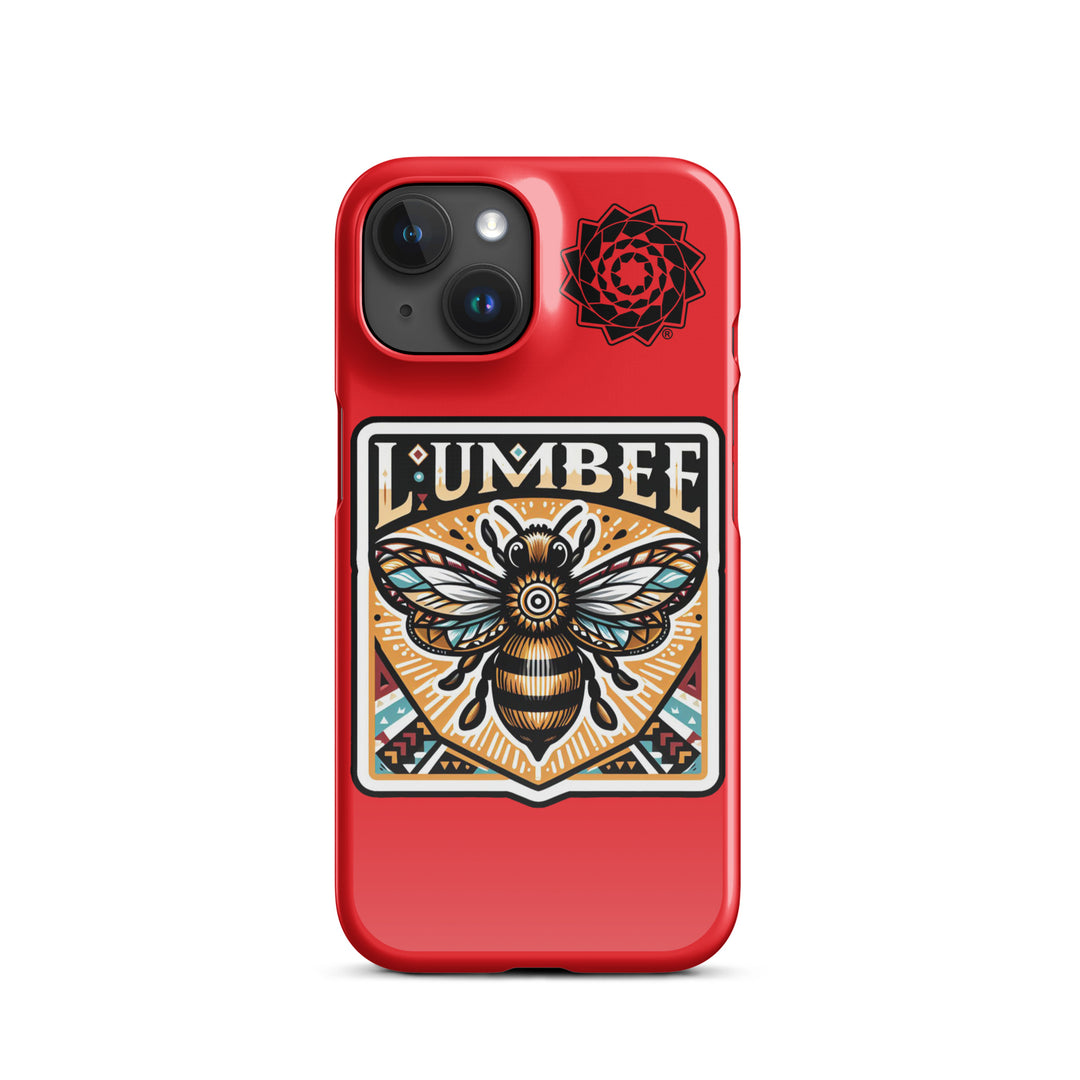 Pinecone Patchwork Bumble Bee Snap case for iPhone®