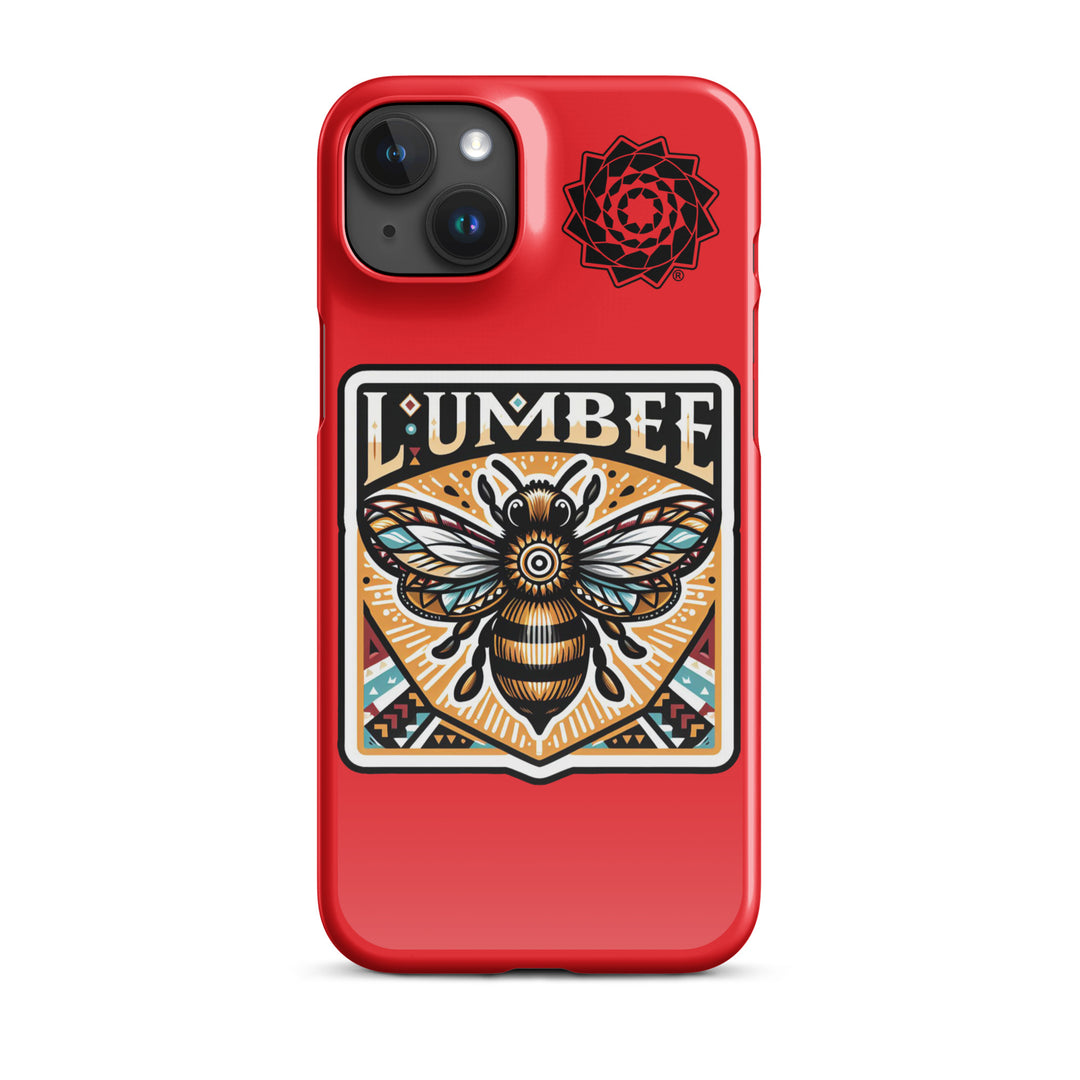 Pinecone Patchwork Bumble Bee Snap case for iPhone®