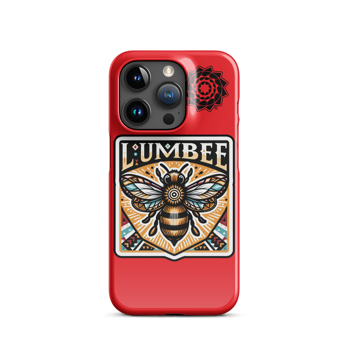 Pinecone Patchwork Bumble Bee Snap case for iPhone®