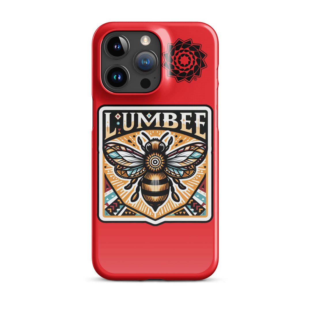 Pinecone Patchwork Bumble Bee Snap case for iPhone®