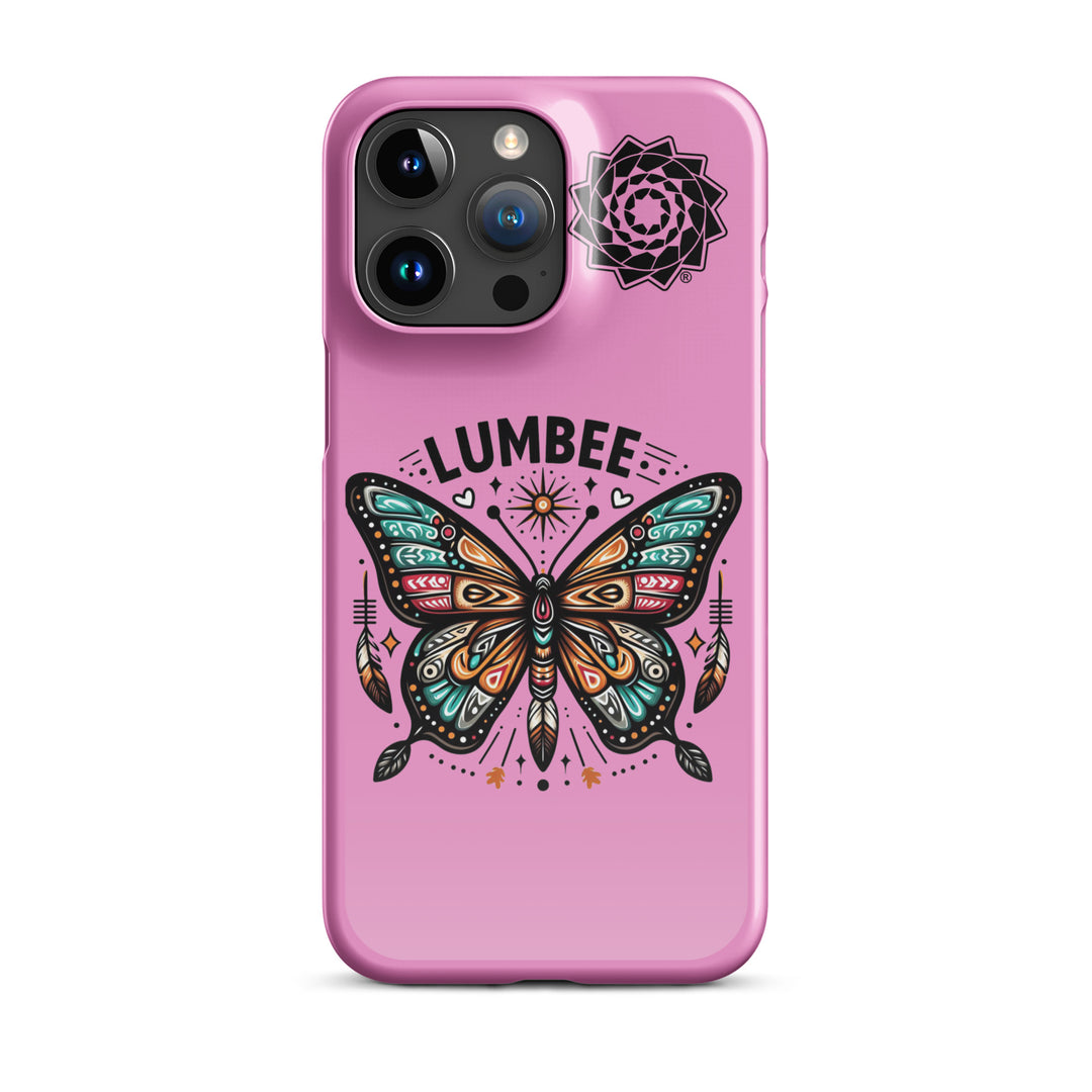 Pinecone Patchwork Butterfly Snap case for iPhone®