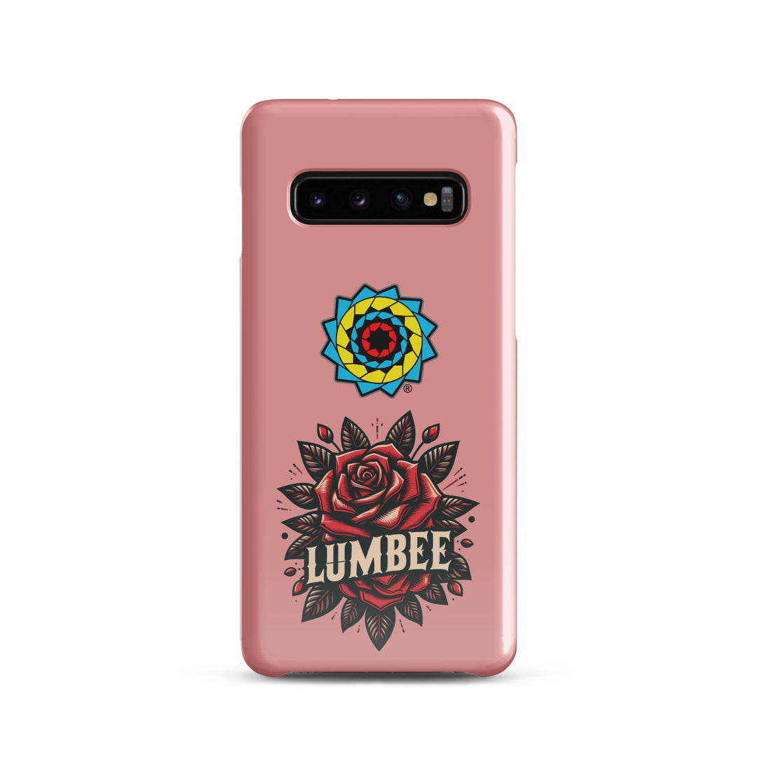 Pinecone Patchwork Rose Snap case for Samsung®