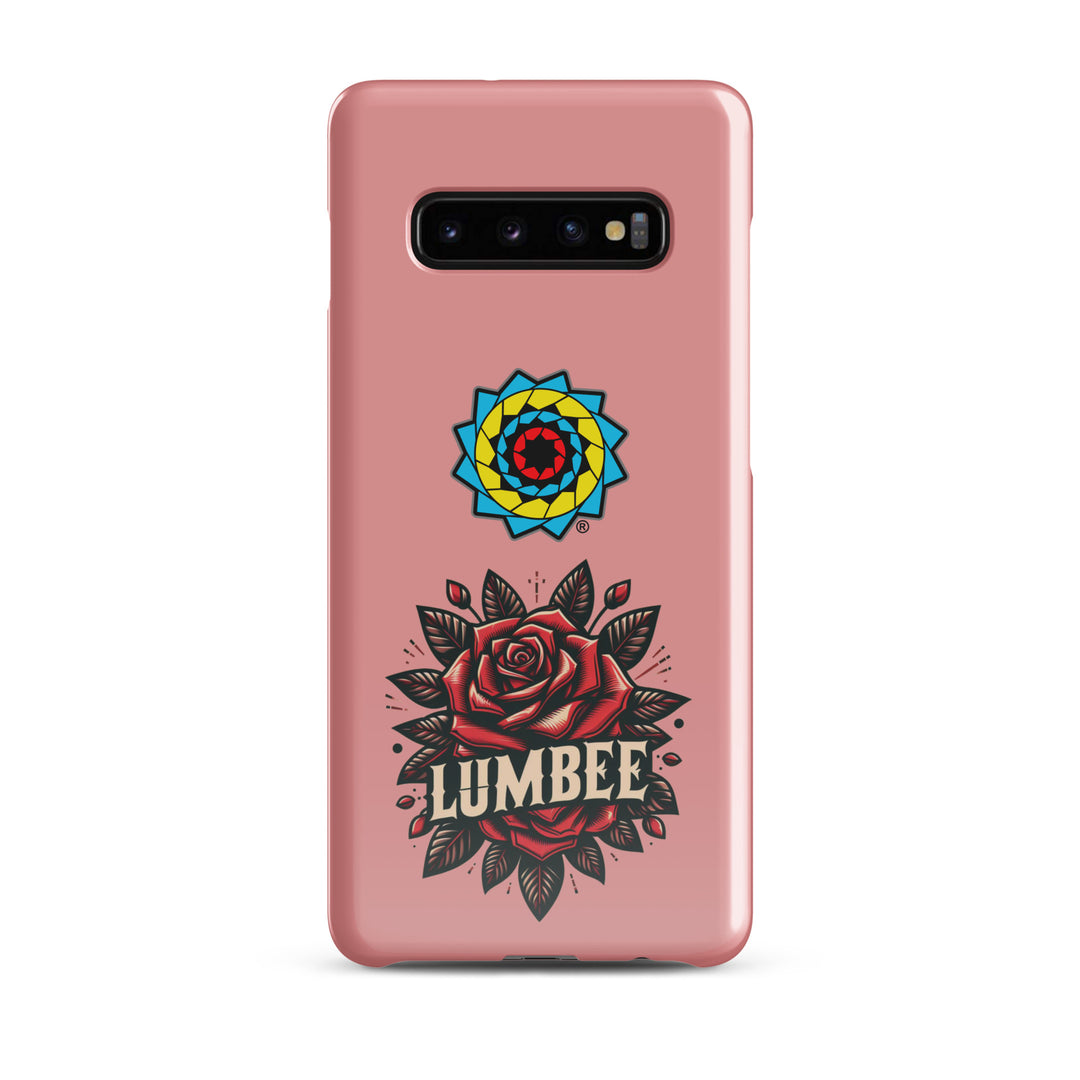 Pinecone Patchwork Rose Snap case for Samsung®