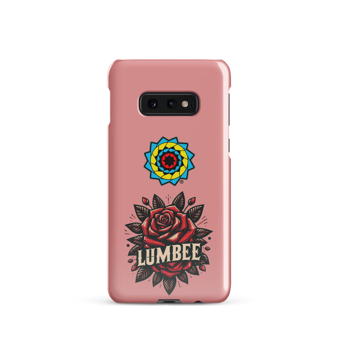 Pinecone Patchwork Rose Snap case for Samsung®