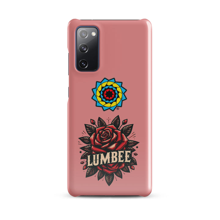 Pinecone Patchwork Rose Snap case for Samsung®