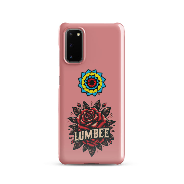 Pinecone Patchwork Rose Snap case for Samsung®