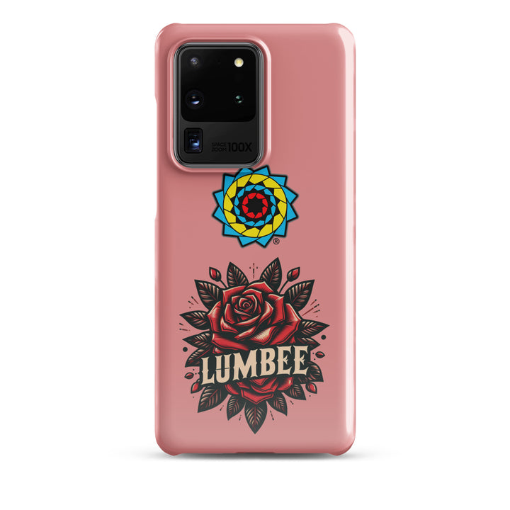 Pinecone Patchwork Rose Snap case for Samsung®