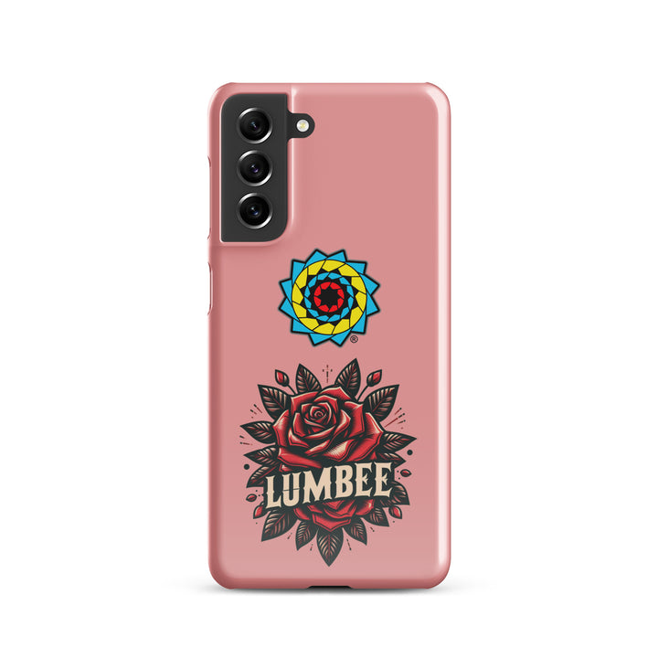 Pinecone Patchwork Rose Snap case for Samsung®