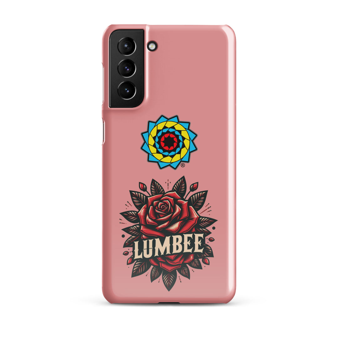 Pinecone Patchwork Rose Snap case for Samsung®