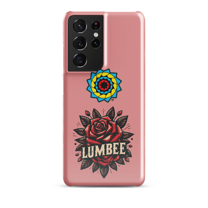 Pinecone Patchwork Rose Snap case for Samsung®