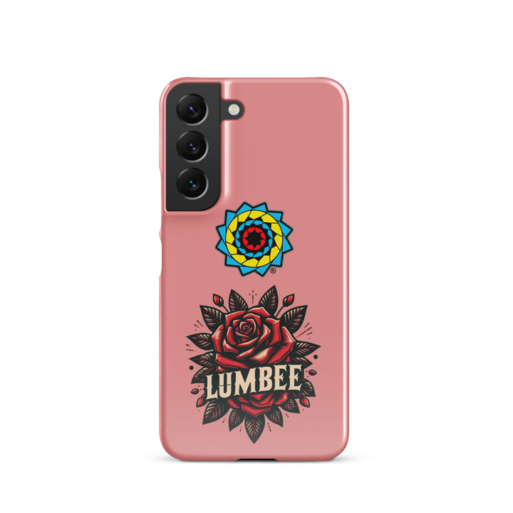 Pinecone Patchwork Rose Snap case for Samsung®