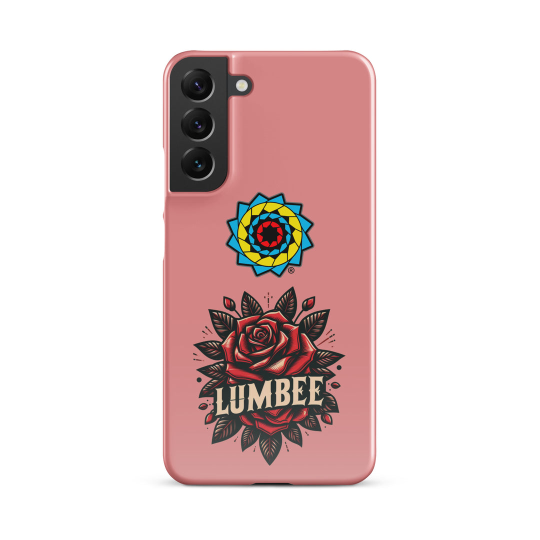 Pinecone Patchwork Rose Snap case for Samsung®