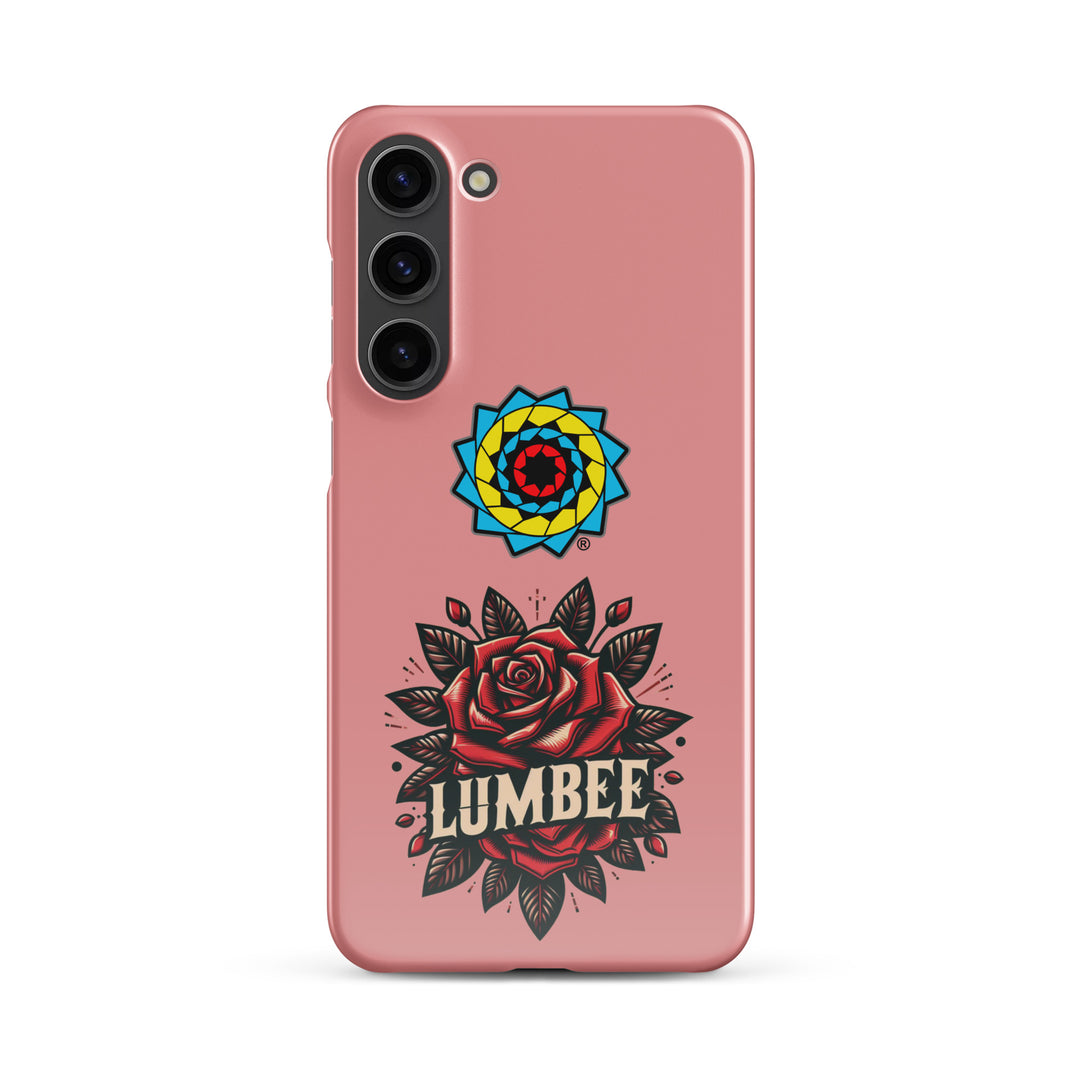 Pinecone Patchwork Rose Snap case for Samsung®