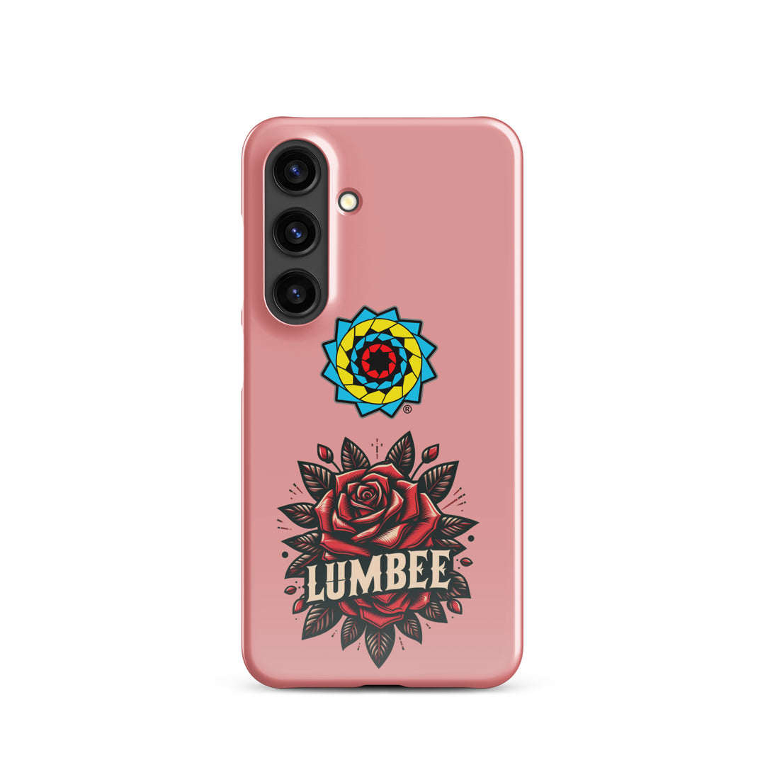 Pinecone Patchwork Rose Snap case for Samsung®