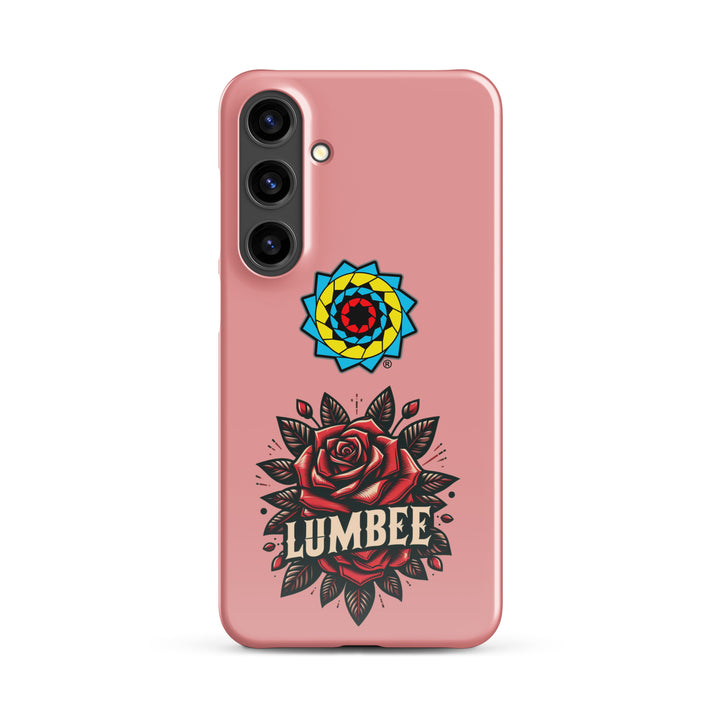 Pinecone Patchwork Rose Snap case for Samsung®