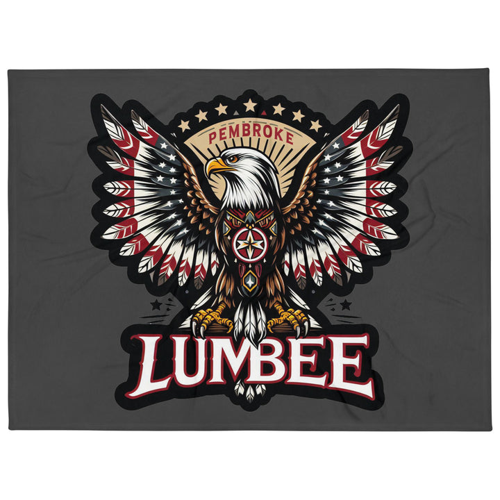 Lumbee Eagle Throw Blanket