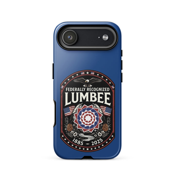 Glossy Printfull Lumbee Federal Recognition tough case for iPhone 17 Air, featuring a durable design and vibrant print.