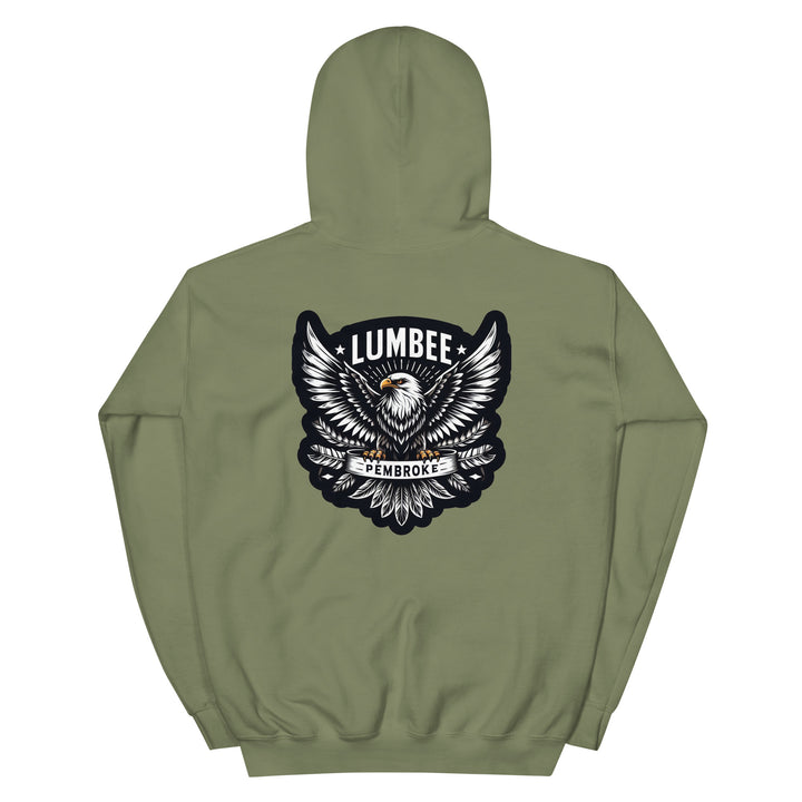 1956 Pinecone Patchwork Eagle Unisex Hoodie