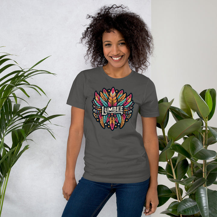 Pinecone Patchwork Unisex  | Bella T-Shirt