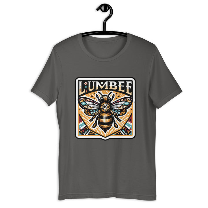 Pinecone Patchwork Bumble Bee Unisex | Bella T-Shirt