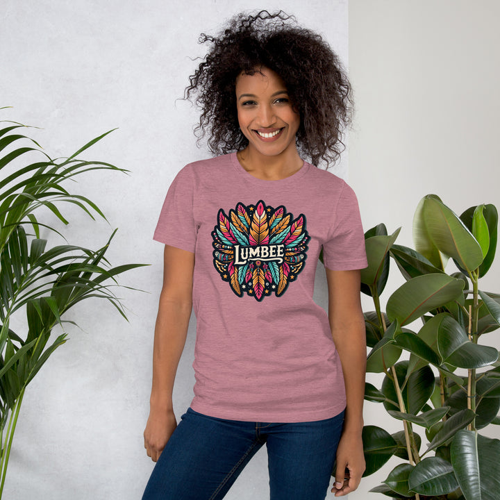 Pinecone Patchwork Unisex  | Bella T-Shirt