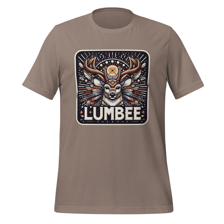 Pinecone Patchwork Deer Unisex  | Bella T-Shirt